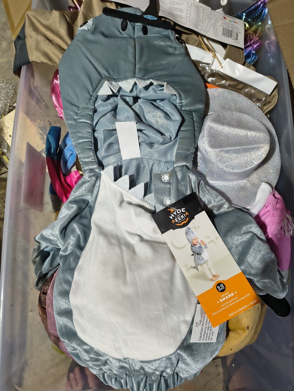 Hyde & Eek! Silver Shark Costume Toddler
